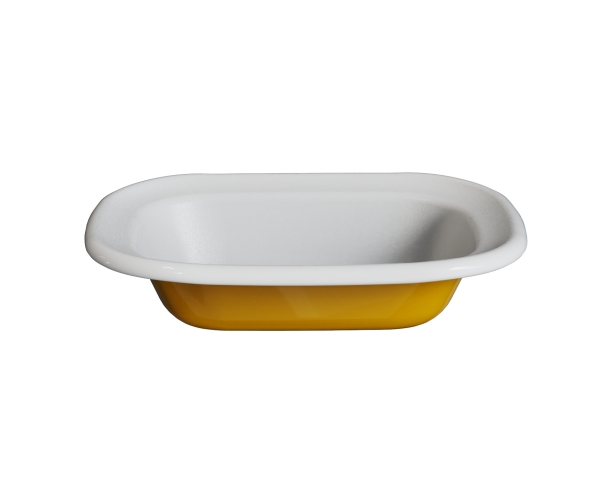 16CM Edge piping Enamel Baking Pan