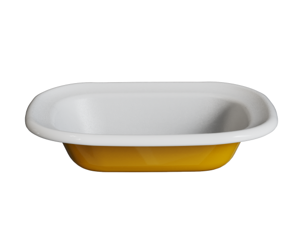 19.8CM Edge piping Enamel Baking Pan